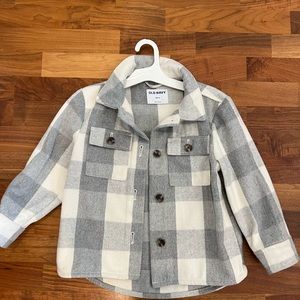 Old Navy Girls Flannel Jacket